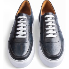 CARVAO Mantaro Casual Hakiki Deri Lacivert Erkek Ayakkabı