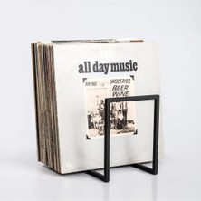 Merzana Metal Plaklık & Dergilik Organizer – Modern Plak Standı & Dergi Düzenleyici