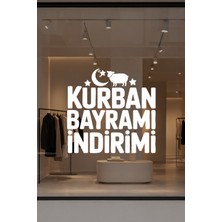 Mıgnatıs Kurban Bayramı Indirimi Yazılı Cam Sticker – Vitrin Yazısı