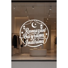 Mıgnatıs Ramazan Bayramı Indirimi Cam Vitrin Yazısı – Bayram Kampanyası Stickerı