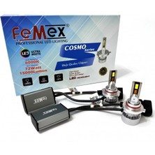 Femex Toyota Corolla E12 2001-2007 Uzun Far LED Cosmo Mini