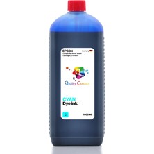 Qc Epson Ecotank L8050 Uyumlu - 1000ML C Cyan Mavi