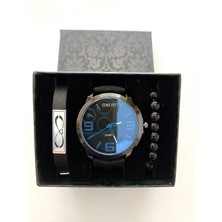 Aydogan's Sevdikleriniz Için Özel Erkek Hediye Set Erkek Kol Saati Bileklik 3 Parça Hediye Set