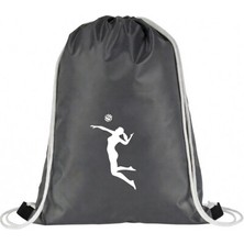 Hero Tasarım Voleybolcu - Ipli Sırt Çantası - Spor - Günlük - Okul 35*45CM One Size | BLL2719