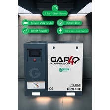 GAP Kompresör Invertörlü Vidalı Hava Kompresörü 16 Bar 30 Hp (TEK MAKİNE) IGPV30E