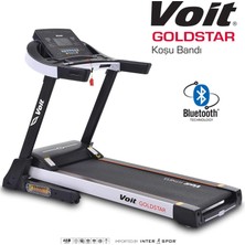 Voit Goldstar Koşu Bandı, Otomatik Eğimli, 3 Hp/Av Motorlu, Katlanabilir, Bluetooth App, Programlı