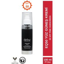 Dr.Fnc EQ 50 Spf - Ton Eşitleyici Pembe Yüz Güneş Kremi - Mineral UV Filtreli 100 Ml