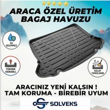 Solveks Toyota Corolla Cross (XG10) 2024 Model Uyumlu Araca Özel Bagaj Havuzu Tam Uyumlu-Kokusuz