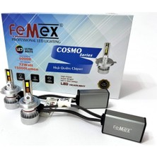 Femex Renault Fluence 2009-2016 Kısa Far LED Cosmo Mini