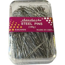 Toplu Iğne Çelik 0,6X34 mm 100G