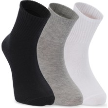 Slazenger Jumpy 3 Lü Erkek  Beyaz Çorap