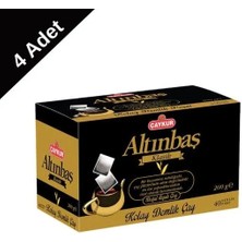 Çaykur Altınbaş Demlik Poşet Çay 40’lı (200 g) x 4 Adet