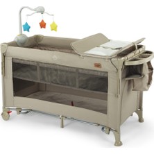 BABY2GO Bony Otomatik Anne Yanı Oyun Parkı 60X120 cm