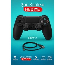 Neffo Doubleshock 4 Kablosuz Titreşimli Oyun Kolu 2 Adet – Ps4 / Pc Uyumlu, Çift Motorlu, Ergonomik Tasarım