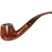 Şahin Sarı Yıldız 9mm. Filtreli Akrilik Saplı Pipo 247800