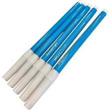 Mu-Şi Su Ile Uçan Tekstil Kumaş Kalemi Mavi 5 Adet