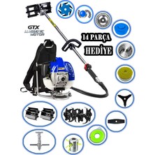 Eisenn Alman Dual Rider 52 Pro Sırt Tırpan+ Akrobat Çapalama + Toprak Eşeleme 14 Parça Full Set