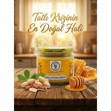 Ballı Fıstık Ezmesi 300 G - %100 Doğal Çiçek Ballı - Şeker Ilavesiz
