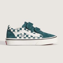 Vans Old Skool V Unisex Çocuk Koyu Yeşil Spor Ayakkabı - VN000CYA