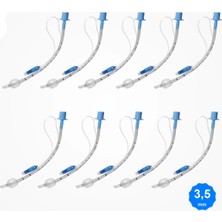 Sağlıklı Yaşam Endotrakeal Tüp (Entübasyon Tüpü) Spiralli Balonlu 3,5mm (No:3,5) - 10 Adet
