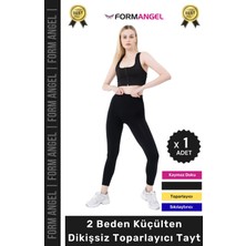 Carlburn #tayt Iç Göstermez Teni Belli Etmeyen Elastan Sıkılaştırıcı Seamless Kadın Dikişsiz Toparlayıcı Tayt