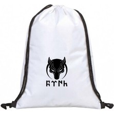 Hero Tasarım Bozkurt - Ipli Sırt Çantası - Spor - Günlük - Okul 35*45CM One Size | BLL4935
