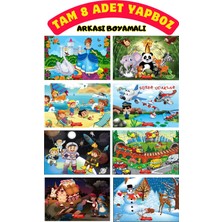 EC Shop Trendx7 Hikayeli Yapboz Seti 8 Farklı Yapboz