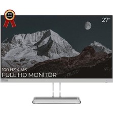 Lenovo L27I-40 67ABKAC4TK 27" 4 Ms Full Hd IPS Monitör - Teşhir