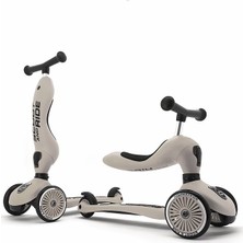 Scoot And Ride Highwaykick 1 Oturaklı Çocuk Scooter Açık Gri 160629-96268