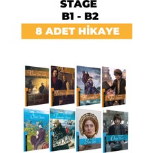 Ingilizce Hikaye ( B1-B2 ) Seviyesinde Toplam 8 Kitap