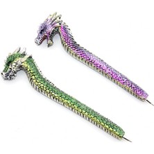 Flamex Dragonlu Polyester Tükenmez Kalem