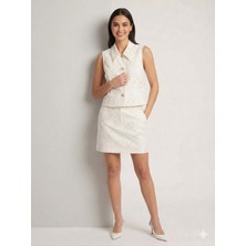 Centilmen Naar Kendinden Işlemeli Etek 32505