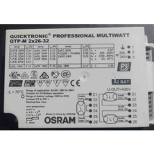 Genel Osram Qtp-M 2X26-32 Quıcktronıc Professıonal Multıwatt Bakast