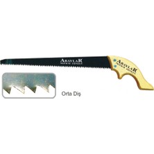 Abaylar Orta Diş Bağ Testere 35 cm - Ahşap Sap Nemere Home