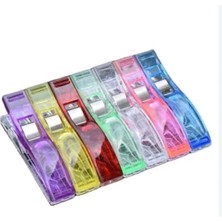 Kumaş Maşası (Büyük Boy )Çok Amaçlı Renkli Mandal (12 Adet)