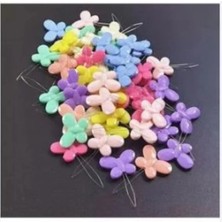 Iplik Geçirme Aparatı Kelebek Desenli (8 Renk Mix)