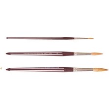 İzmir Fırça Luna Suluboya Rütuş Fırçası Yuvarlak No: 8-2 Adet