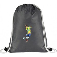 Hero Tasarım Neymar- Ipli Sırt Çantası - Spor - Günlük - Okul 35*45CM One Size | BLL4608