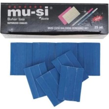 Mu-Şi Sabun Çizgi Taşı Mavi 25 Adet