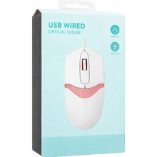 Oem Gaming White 1200 Dpı Mouse