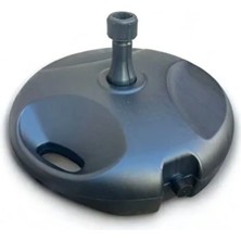 Helvacıoğlu Plaj Şemsiye Bidonu Siyah