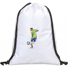 Hero Tasarım Neymar- Ipli Sırt Çantası - Spor - Günlük - Okul 35*45CM One Size | BLL4608