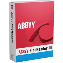 Abbyy Finereader Pdf 16 Standard Edition (Pc) 1 Pc 1 Yıl Abonelik Kodu