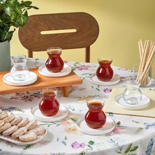 Karaca Sunset 6 Kişilik Cam Çay Seti 165 ml