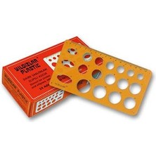 Yıldızlar Yayınları Daire Şablonu Elipsli Küçük