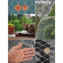 Hms Yapı Kuş Filesi Kuş Ağı - 2 cm Gözenekli - 2mm Kalınlığında - Kuş Engelleme Filesi