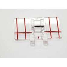 Janome,singer (Bordür)Şeffaf Paralel Dikiş Rehber Ayağı 7mm