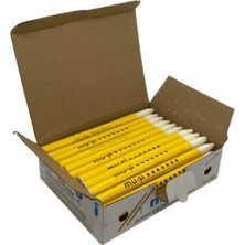 Mu-Şi Buhar Ile Uçan Kumaş Sabun Çizgi Kalemi 1 Kutu 50 Adet (Beyaz Renk)