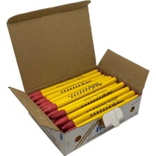 Mu-Şi Buhar Ile Uçan Kumaş Sabun Çizgi Kalemi 1 Kutu 50 Adet (Kırmızı Renk)