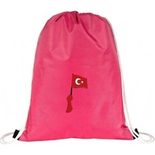 Hero Tasarım Ilelebet Türk Bayrağı - Ipli Sırt Çantası - Spor - Günlük - Okul 35*45CM One Size | BLL3782